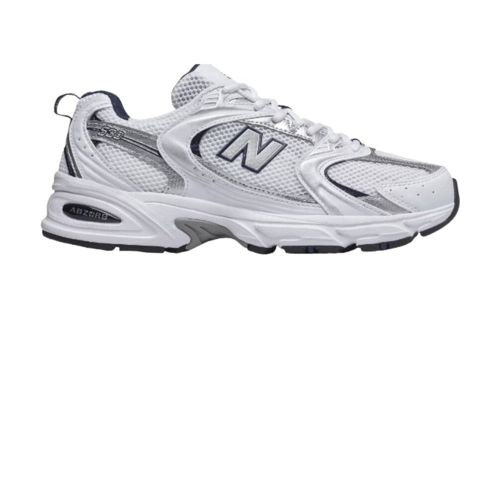 New Balance 530 Shoes - Color: White/Blue
